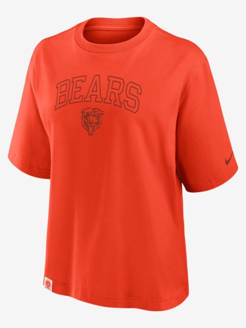 Nike Chicago Bears Arch Boxy Women's Nike NFL T-Shirt