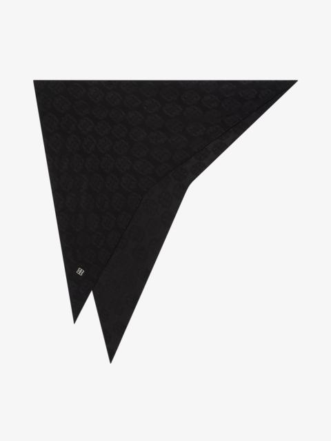 Givenchy 4G LIQUID TRIANGLE IN SILK WITH 4G DETAIL