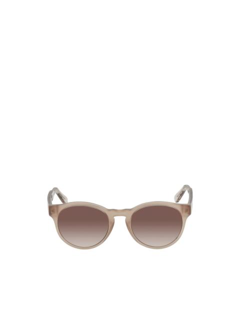 FERRAGAMO full rim round sunglasses