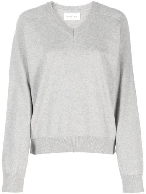armarium V-neck recycled cashmere jumper