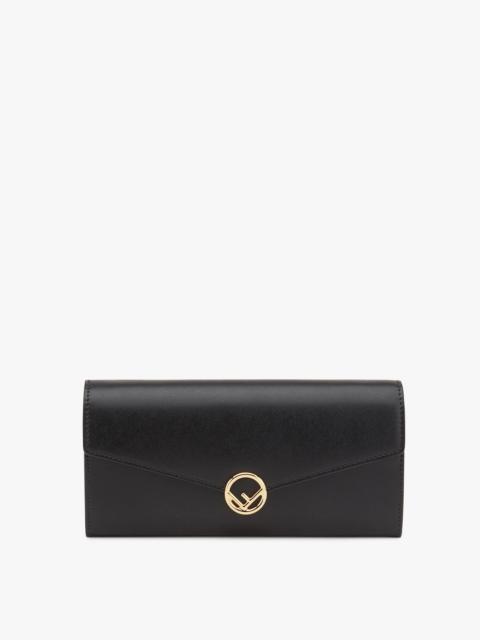 FENDI Black leather wallet
