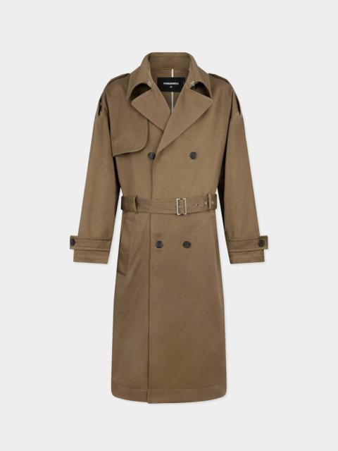 DSQUARED2 OVERSIZED TRENCH COAT
