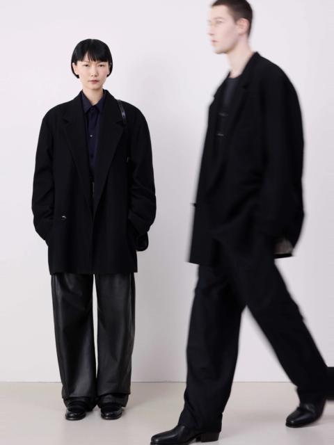 Lemaire SHORT MAXI DOUBLE BREASTED COAT
