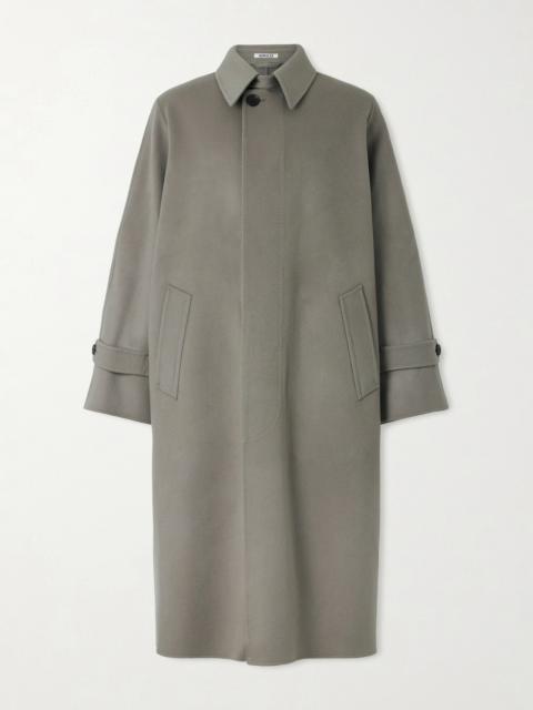 AURALEE Melton Wool Coat