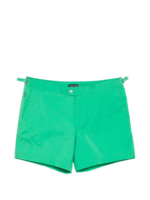 TOM FORD buckled swim shorts