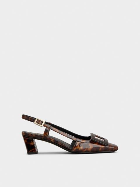 Roger Vivier Belle Vivier Slingback Pumps in patent leather