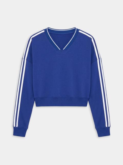 SPLITS59 Ellie Fleece V Neck Sweatshirt