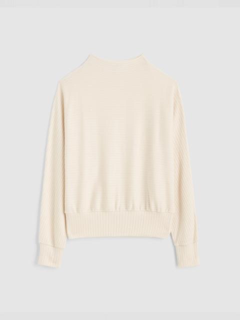 Madewell Mockneck Dolman-Sleeve Top