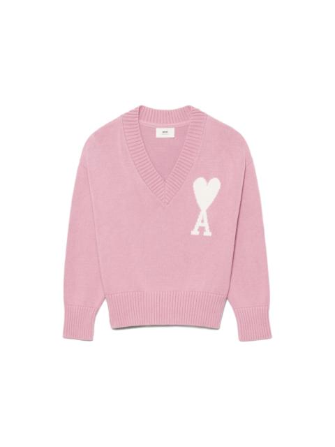 AMI Paris Ami Paris Ami De Coeur Sweater Pink