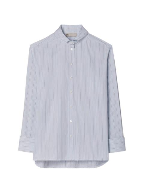 TORY BURCH striped cotton shirt