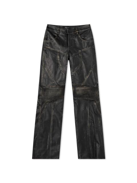 Blumarine Leather Trouser