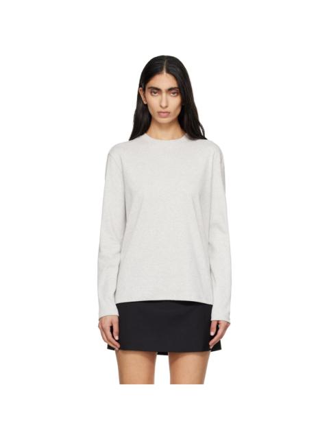 FLORE FLORE Gray Maggie Longsleeve T-shirt