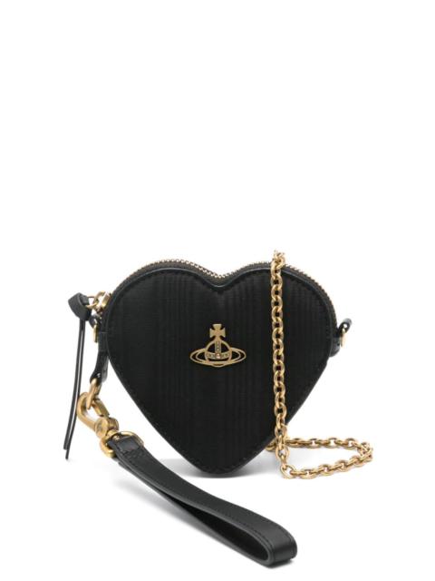 Vivienne Westwood Moire Heart mini bag