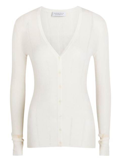 GABRIELA HEARST Lillian V-neck button cardigan