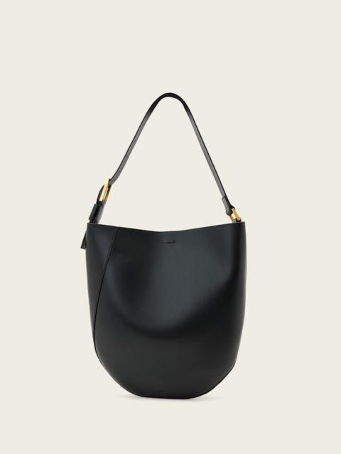 ALLSAINTS LUNA LEATHER HOBO SHOULDER BAG