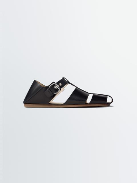 Lemaire FISHERMAN SLIP-ON SANDALS IN LEATHER