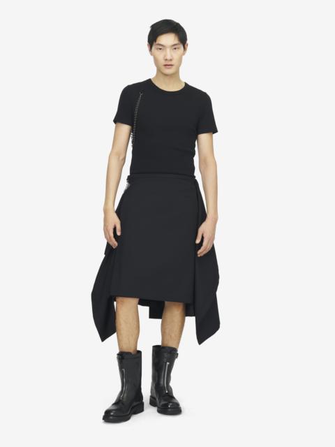 Alexander McQueen Draped Kilt