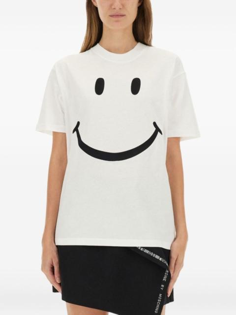 Moschino smile-print T-shirt
