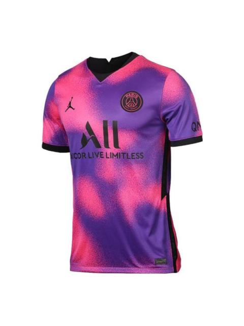 Jordan Air Jordan x PSG 20/21 Stadium Fourth Soccer Jersey 'Hyper Pink' CV8414-640