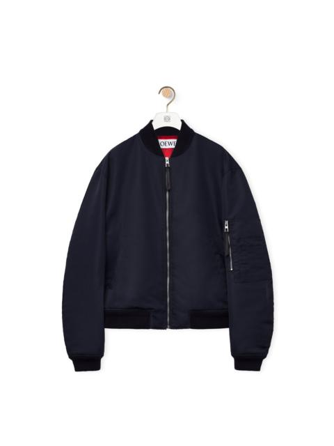Loewe Bomber jacket in nylon
