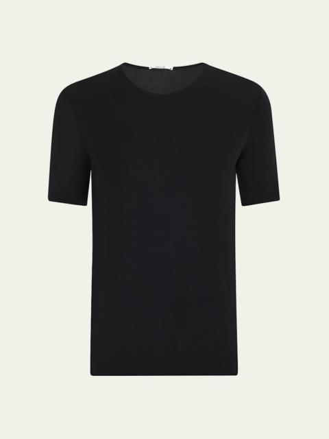 Wolford Pure Jersey Short-Sleeve Crewneck Top