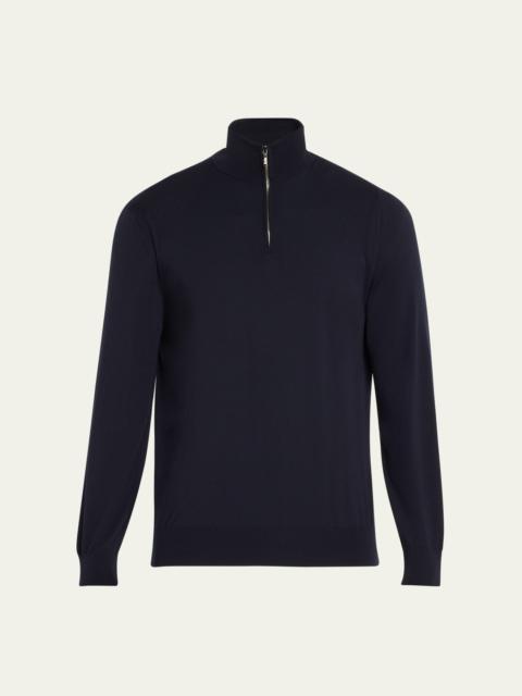 Men's Gift Of Kings Wool Quarter-Zip Sweater