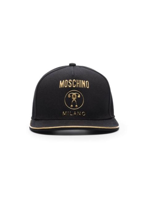 Moschino logo-embossed baseball cap