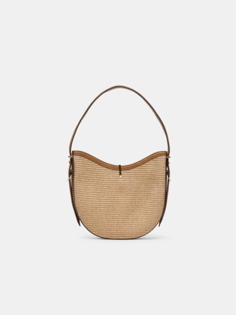 dolce vita BREE SHOULDER BAG TAN WOVEN RAFFIA