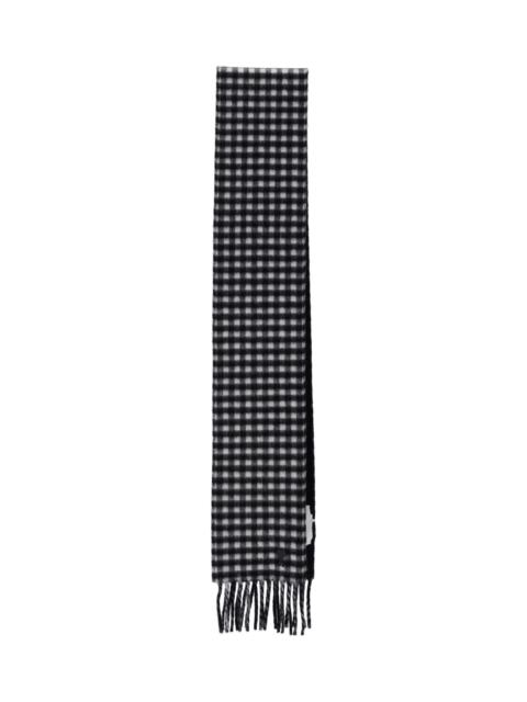 AMI Paris PLAID WOOL SCARF