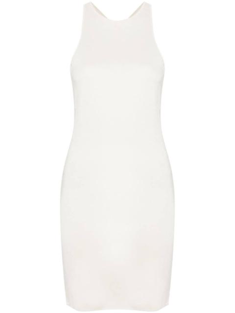 SAINT LAURENT crisscross-straps bodycon minidress