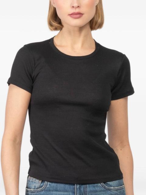 AYA MUSE crew-neck ribbed T-shirt