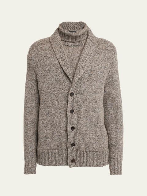 ZEGNA Men's Oasi Cashmere Cardigan Jacket
