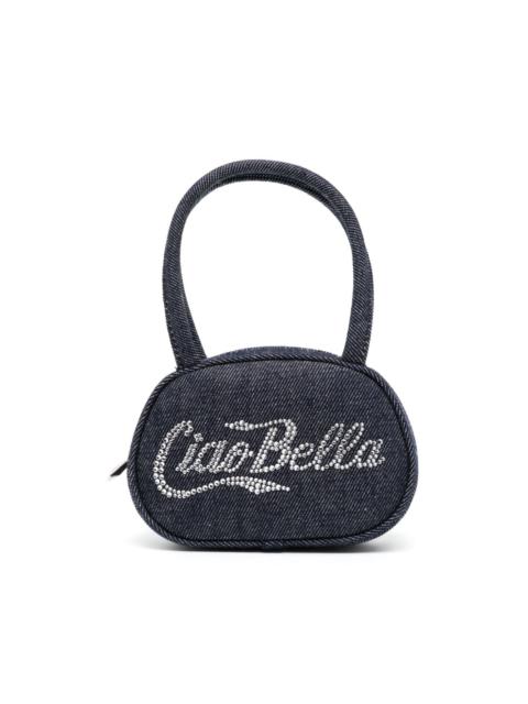 Superamini Bella denim shoulder bag