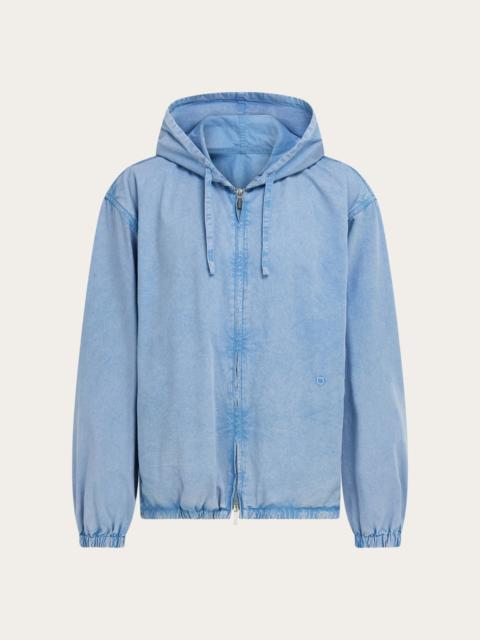 FERRAGAMO Cotton and silk blouson