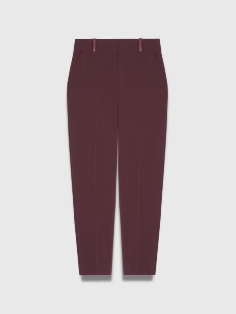 THE FOLD Clever Crepe Tavira Slim-Leg Trousers