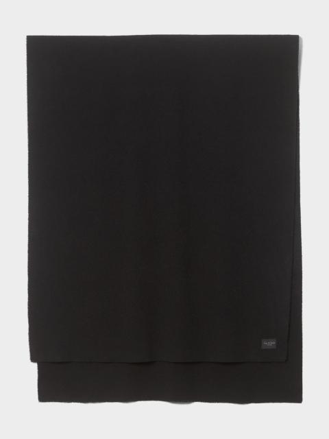 rag & bone Joni Wool Eyelash Trim Scarf