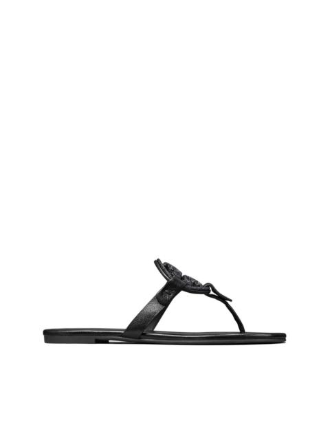 TORY BURCH Miller Pavé leather sandals