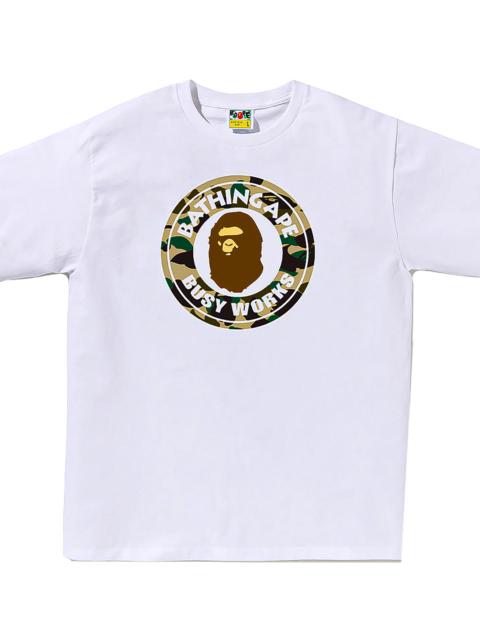 A BATHING APE® 1st Camo Busy Works Tee "White / Camo" 0ZXTEM014101Q WHR
