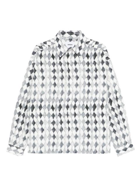 BONSAI Rombi buttoned-down shirt