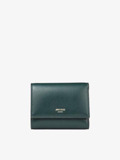 JIMMY CHOO Marinda
Dark Green and Biscuit Bi-Colour Leather Wallet