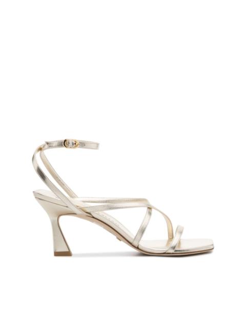 Stuart Weitzman Oasis 90mm leather sandals