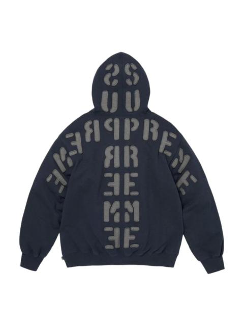 Supreme Supreme FW26 Mirrored Appliqué Hooded Sweatshirt 'Navy' SUP-FW26-097-NVY