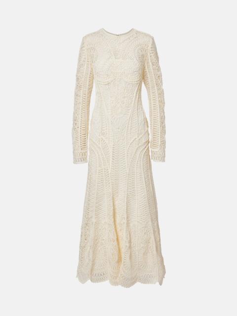 SIMKHAI Embroidered maxi dress