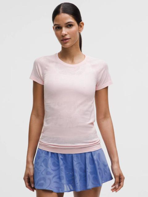 lululemon Swiftly Tech Short-Sleeve Shirt 2.0 Hip Length *Paisley