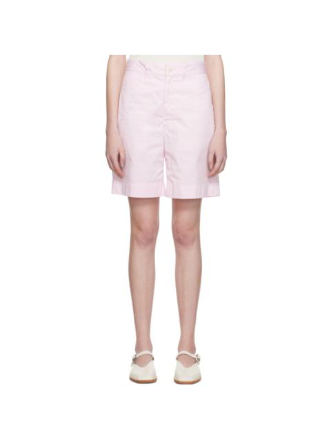 Lemaire Pink Chino Shorts