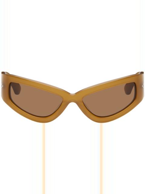 PORT TANGER Yellow Shyan Sunglasses