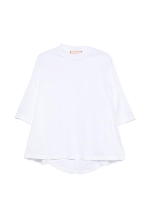 Plan C curved-hem T-shirt