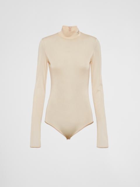 Prada Gazar jersey bodysuit