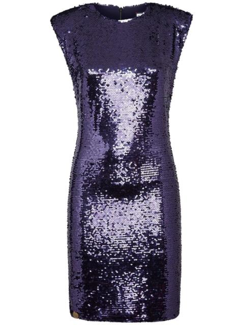 PHILIPP PLEIN sequin-embellished sleeveless dress