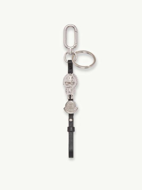 Moncler Mascotte Leather Key Holder